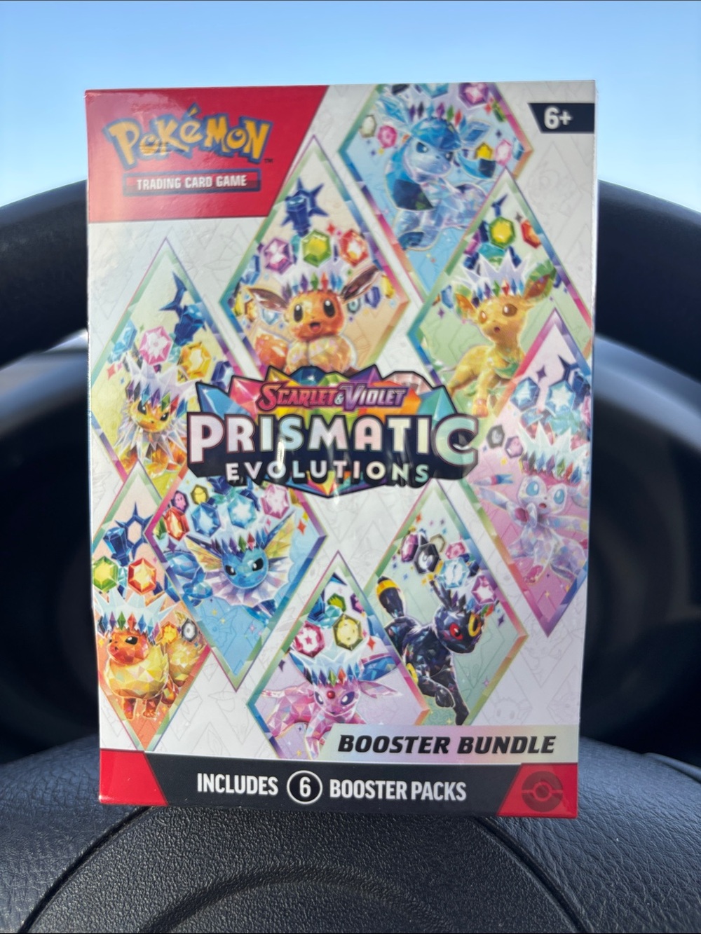 Prismatic Evolutions Booster Bundle - Brand, White Multicolor